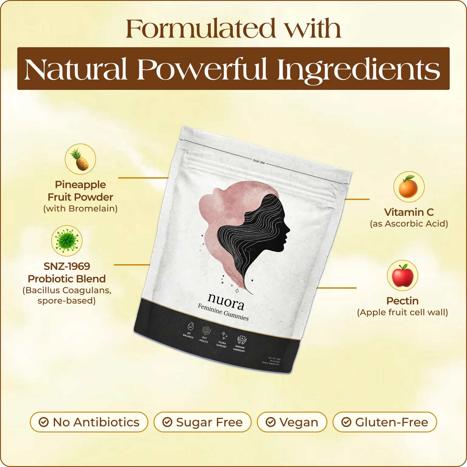 Nuora Vaginal Probiotic